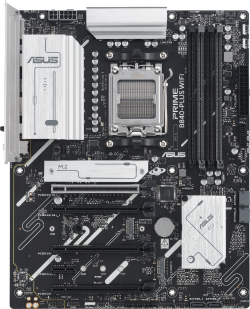 Дънна платка ASUS PRIME B840-PLUS WIFI - AM5, 4 х DDR5, Максимален капацитет на паметта до 256 GB, ATX