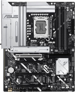Дънна платка ASUS PRIME Z890-P WIFI - LGA 1851, 4 x DIMM слота, Максимален капацитет на паметта до 256 GB, DDR5, ATX