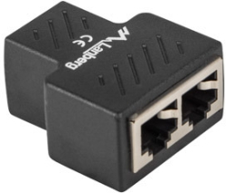 Конектор / букса Lanberg RJ-45 inline coupler RJ45--2XRJ45 shielded