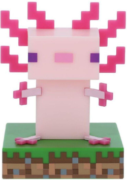  aladone Icons: Minecraft - Лампа Axolotl Light; PP11390MCFV2