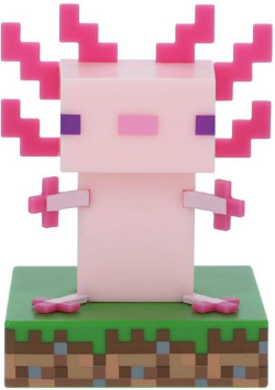 aladone Icons: Minecraft - Лампа Axolotl Light; PP11390MCFV2