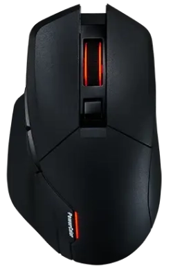 Мишка Геймърска PowerColor ALPHYN AM10 - Черна
