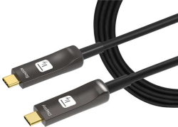 Кабел/адаптер Active USB-C M-M AOC Fiber Optic Cable 4K &mdash; 15 метра