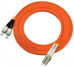 Оптична пач корда Conneu FC-LC Dpx. Cord, OM2 Orange 2 mm, 1 m