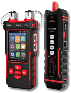 Инструмент/Тестер Тестер за оптични и лан мрежи NF-859GT