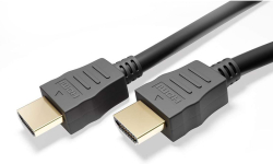 Кабел/адаптер HDMI High Speed cable 4K A-A Male, black 1, 5 m