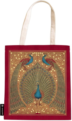  Paperblanks Чанта Hafiz's Peacocks, текстилна, 380 х 380 mm
