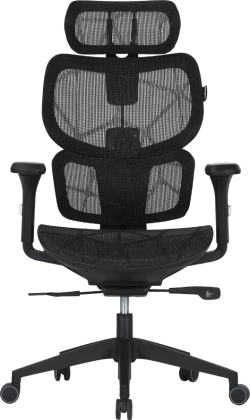 Геймърски стол CANYON gaming chair Ventra MOCH01 Mesh Black