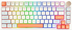 Клавиатура Wireless Gaming Mechanical Keyboard - N75 PRO Jelly Orange - Kailh Vaporwave Switches [Linear]