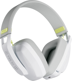 Слушалки VGN безжични геймърски слушалки Wireless Gaming Headphones - SIREN V1 White - Bluetooth 5.3, 2.4G