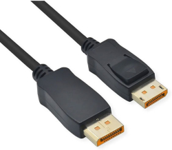 Кабел/адаптер Cable DP M - DP M, 2m, 10K, 60Hz, Roline 11.04.6022