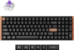 Клавиатура Геймърска механична клавиатура Keychron K4 HE Special Edition - Wireless, Full Size