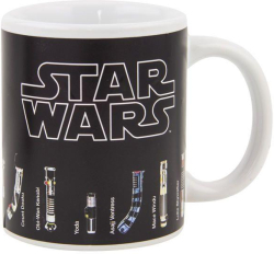 Чаша Paladone: Star Wars - Lightsaber Heat Change Mug DV (300ml), PP3699SWV3