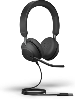Слушалки Слушалки с микрофон Jabra Evolve2 40 SE MS Stereo USB A