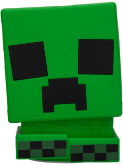 Продукт Лампа Paladone: Minecraft - Creeper SquishyGlo Silicone Light Rechargeable, PP14710MCF