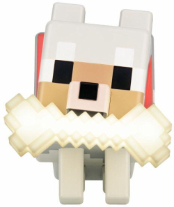  Лампа Paladone Glo Buddies: Minecraft - Wolf Light, PP14761MCF