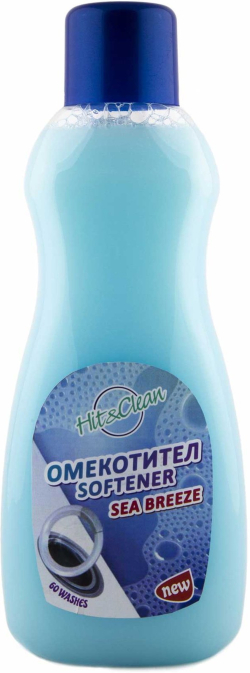 Почистващ продукт Hit&Clean Омекотител Sea Breeze, 1 L
