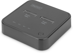  DIGITUS DA-71545 :: USB - Type C Docking Station Dual за M.2 NVMe SSD, с функция за офлайн клониране