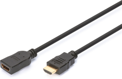 DIGITUS AK-330201-050-S :: Кабел HDMI, 4K, удължителен, M-F, 5.0 м