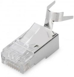  DIGITUS AK-219604 :: Накрайник, CAT. 6A, екраниран, за едножилен кабел, 100бр.