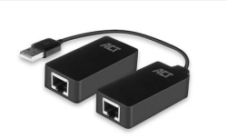 Кабел/адаптер Активен USB удължител ACT AC6063, USB 2.0, UTP до 50 метра