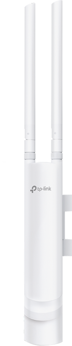 Безжично у-во TP-Link AC1200 - Двубандова за външна употреба, 867 Mbps на 5GHz + 300 Mbps на 2.4 GHz, 2 външни антени