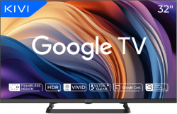 Телевизор TV KIVI 32H710QB 32'' LED Google TV, Dolby Audio, HDR, Max Vivid