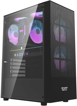 Кутия Darkflash кутия Case ATX - A290 Black - 3 x 120 mm RGB fans included