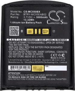 Продукт Батерия за баркод скенер Symbol MC55 MC5574  LiIon  3.7V 3600mAh Cameron Sino