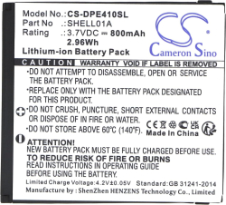 Батерия за смартфон DORO PhoneEasy 409, PhoneEasy 410, PhoneEasy 610 LiIon 3,7V 800mAh CAMERON SINO