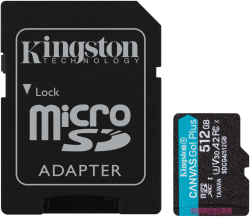 SD/флаш карта 512G SDMIC KINGST CANV GO+ G4