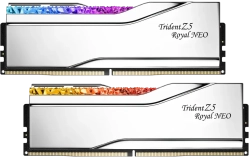 Памет G.SKILL Trident Z5 Royal Neo - 64 GB (2 x 32 GB) DDR5, 6000 MT/s., 1.45 V, AMD EXPO; F5-6000J2636H32GX2-TR5NS