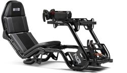 Геймърски стол Next Level Racing F-GT Pro Formula и GT Racing - Черен