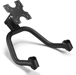 Стойка за монитор NEXT LEVEL RACING - Поддържа стандартни монитори с размери от 27” до 43” и ултра-широки модели до 57”, Черна