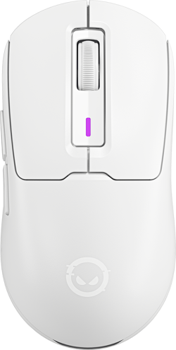 Мишка Геймърска LORGAR MSA10W, Wireless Gaming Mouse Advanced, Бяла