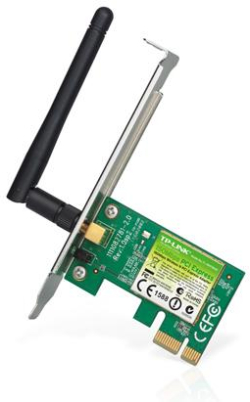 WiFi безжична карта/адаптер Безжичен адаптер TP-Link TL-WN781ND PCIе 150Mb 802.11n-g-b