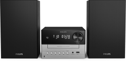 Озвучителна система PHILIP TAM3205M2/12 - Басрефлексни високоговорители, Bluetooth 5.4, 20 W, FM, CD, USB, аудио вход