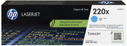 Тонер за лазерен принтер HP 220X Cyan Original LaserJet Toner Cartridge