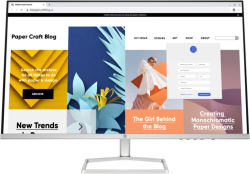 Монитор HP Series 5 - 532sf (94F50E9), 31.5" VA, FullHD (1920x1080) 100Hz, 16:9, 7ms, 300cd/m2, 3000:1, 2xHDMI, VGA, Black/Silver