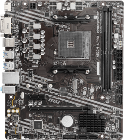 Дънна платка MSI A520M-A PRO AM4 2xDDR4 mATX HDMI DVI USB MB