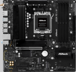 Дънна платка ASROCK B850M Pro-A WiFi - 4 x DDR5 DIMM слота, Максимален капацитет на системната памет 256 GB, Micro ATX