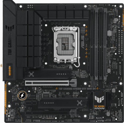 Дънна платка ASUS TUF GAMING B760M-BTF WIFI D4 - LGA1700, 4 х DDR4, Максимален капацитет на паметта 128 GB, micro-ATX