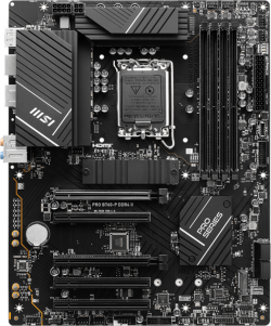 Дънна платка MSI PRO B760-P DDR4 II DDR4 LGA1700 4xDDR4 ATX HDMI DP MB
