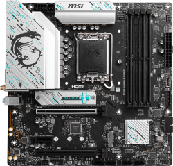 Дънна платка MSI B760M GAMING PLUS WIFI LGA 1700 4xDDR5 mATX 2xHDMI 2xDP USB MB