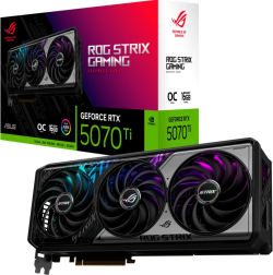 Видеокарта Asus ROG Strix GeForce RTX 5070 Ti 16GB GDDR7 OC