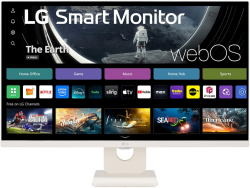 Монитор LG - 27”, 16:9 с webOS платформа и 100 Hz честота на опресняване, IPS панел, 1920 x 1080, 16:9, Бял