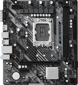 Дънна платка ASROCK H610M-HVS-M.2 LGA1700 4x DDR4 DIMM HDMI D-Sub 1xPCIe 4.0 x16 1xPCIe 3.0 x1