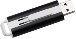 USB флаш памет Slide 3, USB 2.0, 32 GB, бяла