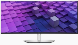 Монитор Dell U3824DW, 37.5'' UltraSharp Curved WQHD+(3840x1600) AG, IPS, 21:9, 5ms, 2000:1, 300 cd-m2, PD 90W, 100% Srgb, HDMI, DP