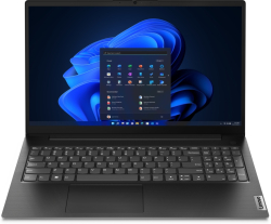 Лаптоп Lenovo V15 G4, AMD Ryzen 3 7320U, 512GB SSD, 16GB LPDDR5, 15.6" FHD (1920x1080), Anti-Glare
